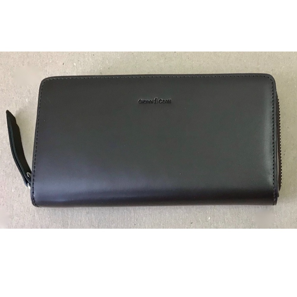 Gianni Conti Brown Leather Wallet